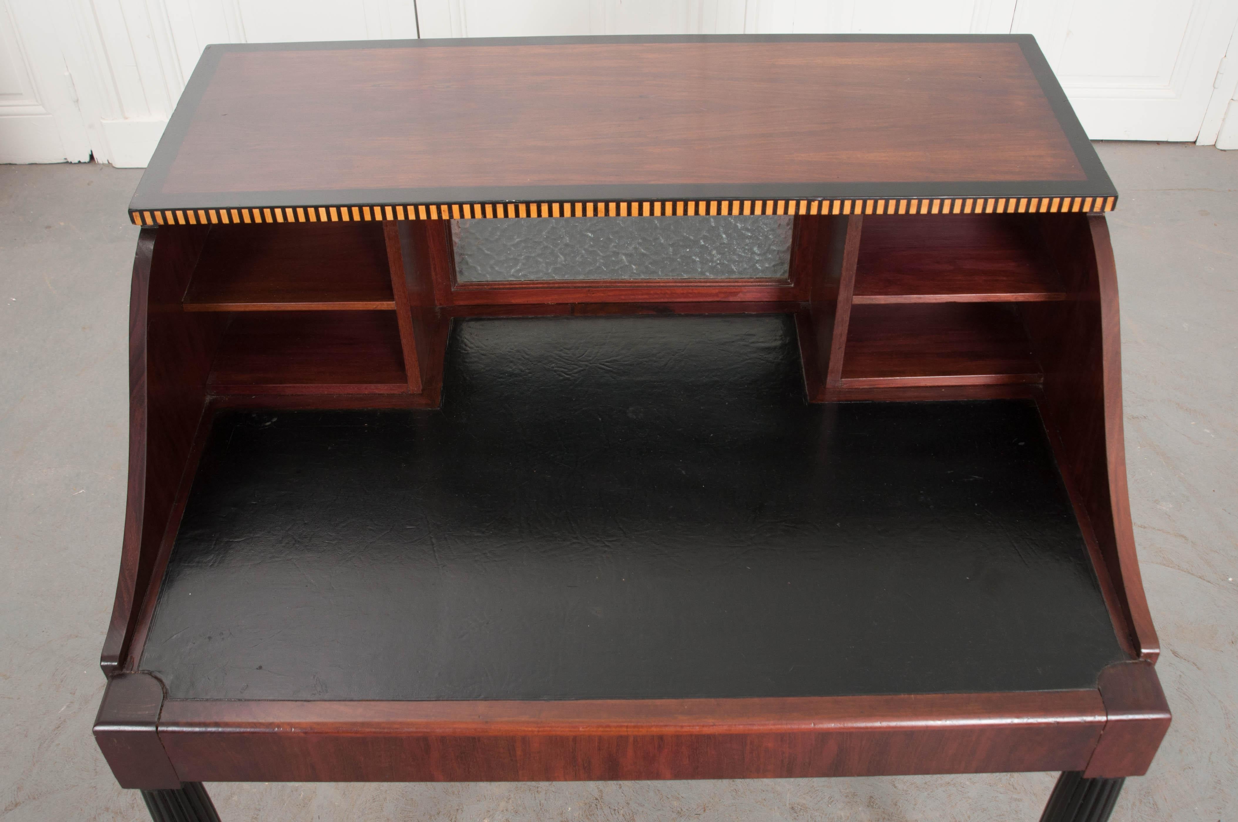 French Early 20th Century Art Deco Partners Desk im Zustand „Gut“ in Baton Rouge, LA