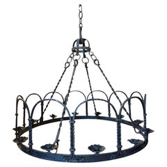 French Early 20th Century Chandelier