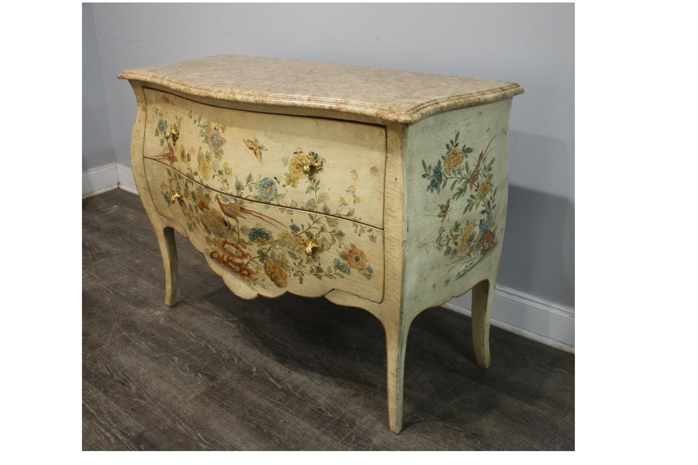 Marble French Early 20th Century Commode For Sale
