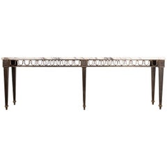 Antique French Early 20th Century Console in the Gilbert Poillerat Style