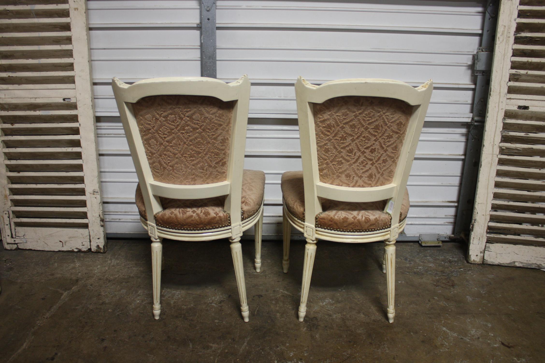 French Early 20th Century Dining Room Chairs im Angebot 4