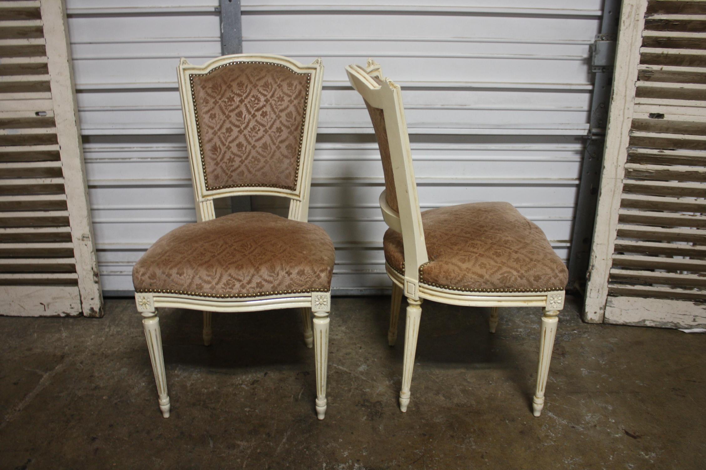French Early 20th Century Dining Room Chairs im Angebot 1