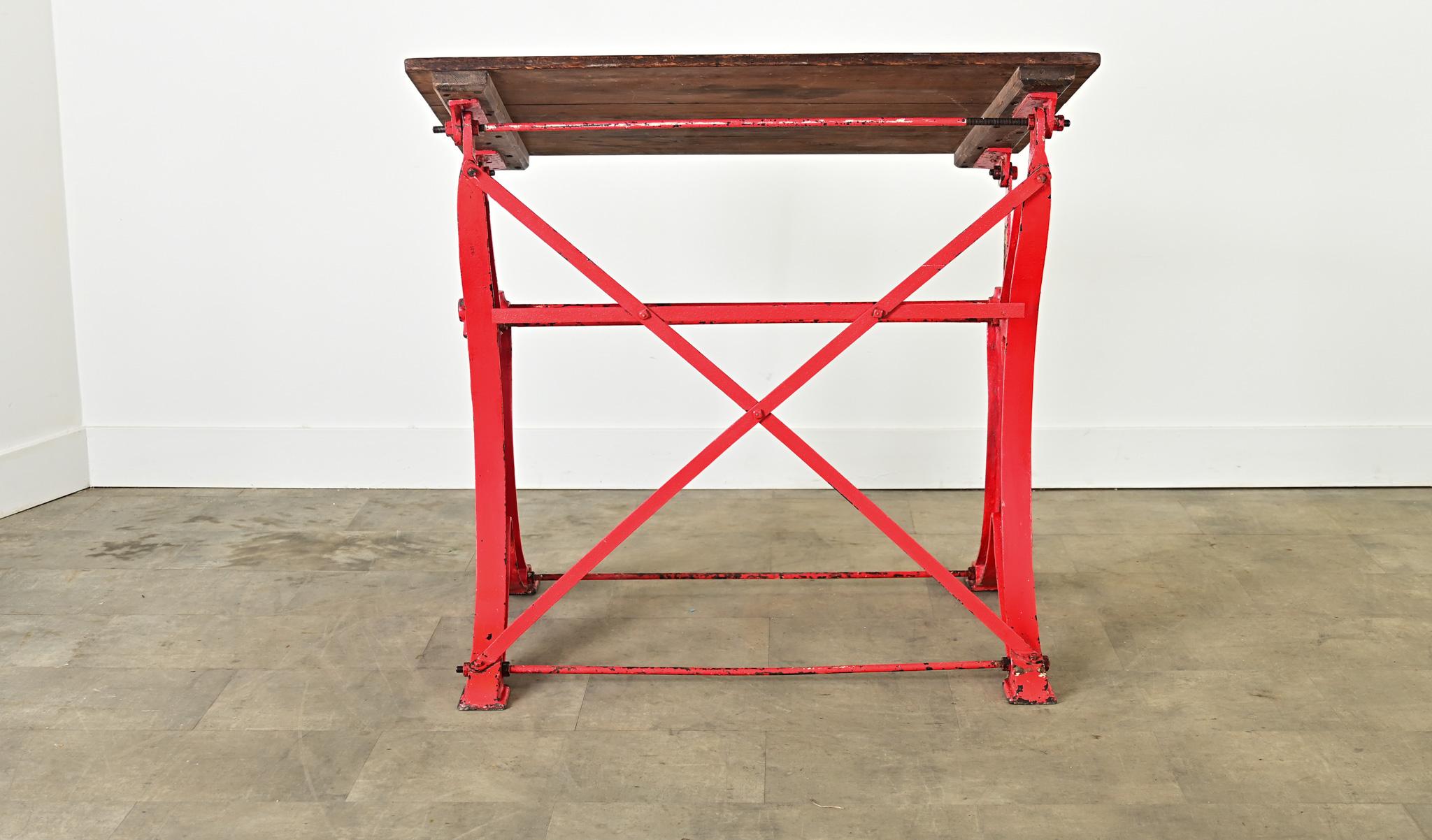 French Early 20th Century Drafting Desk 9