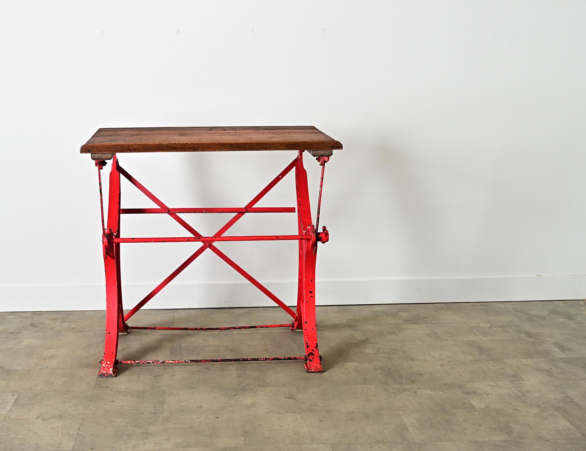 French Early 20th Century Drafting Desk 1