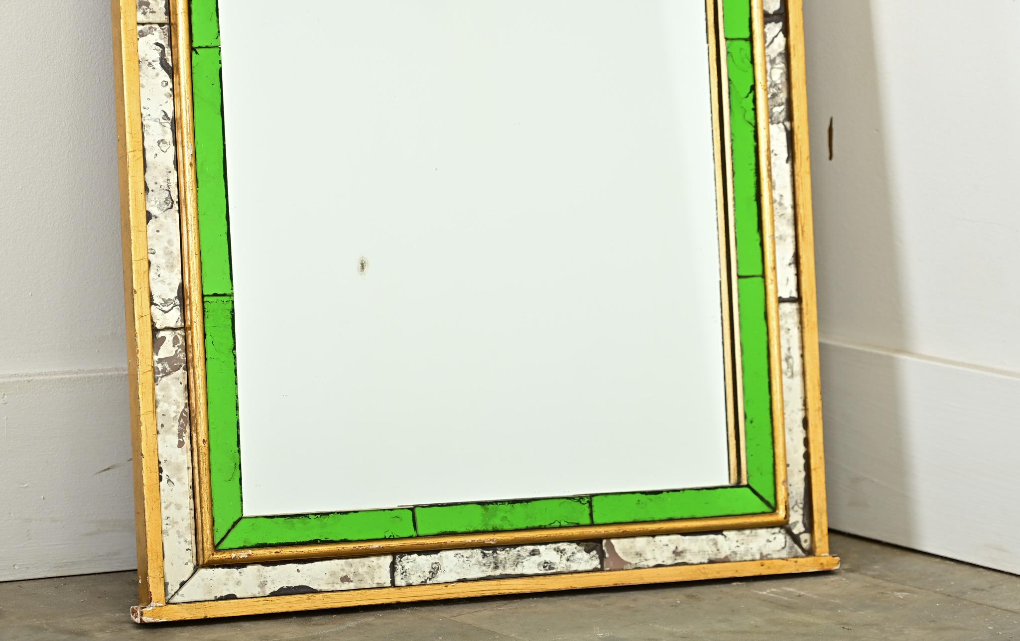 Verre Miroir églomisé français du début du 20e siècle en vente