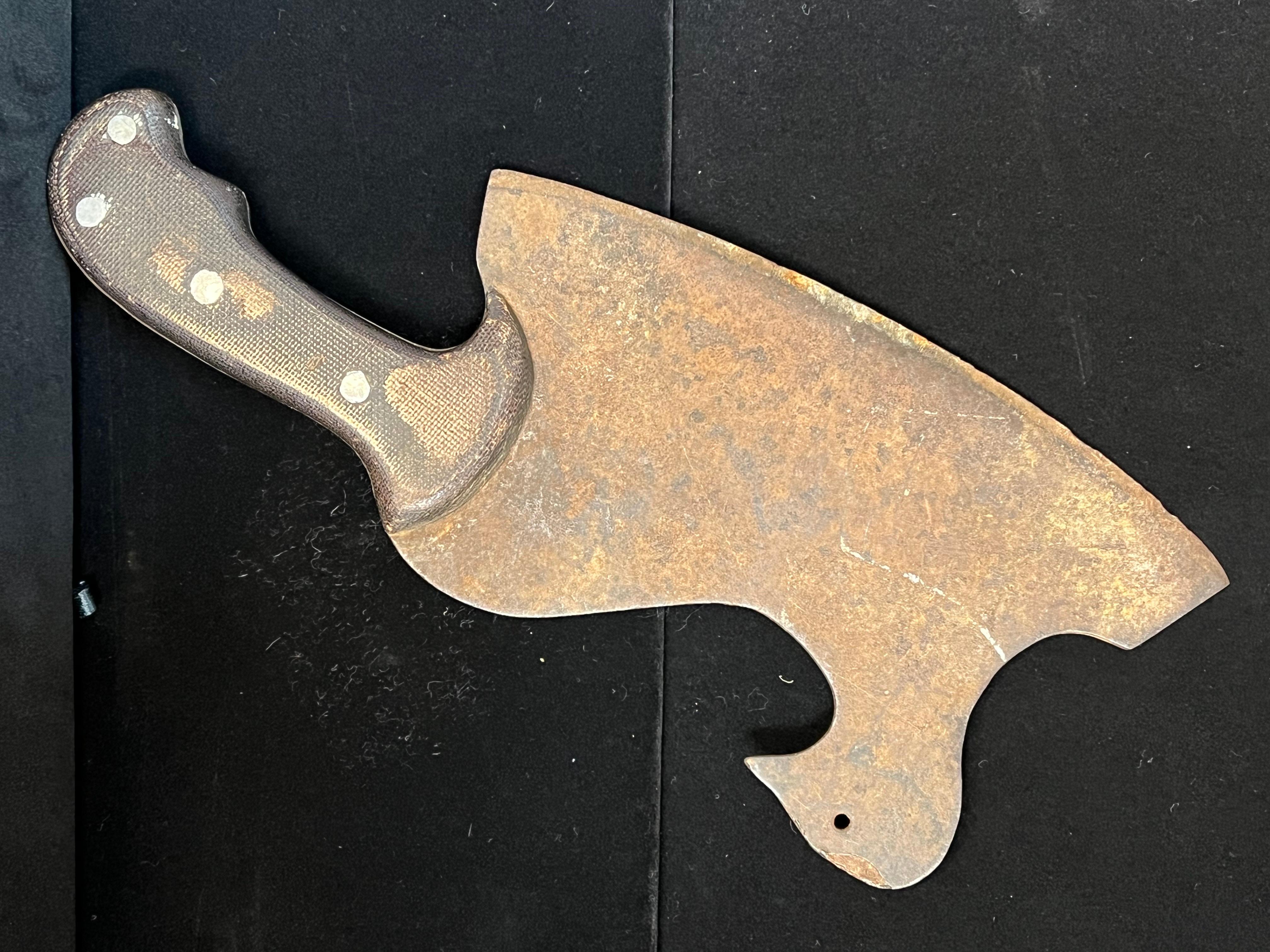 French Early 20th Century Figural Butcher's Cleaver in the Form of a Bird For Sale 3