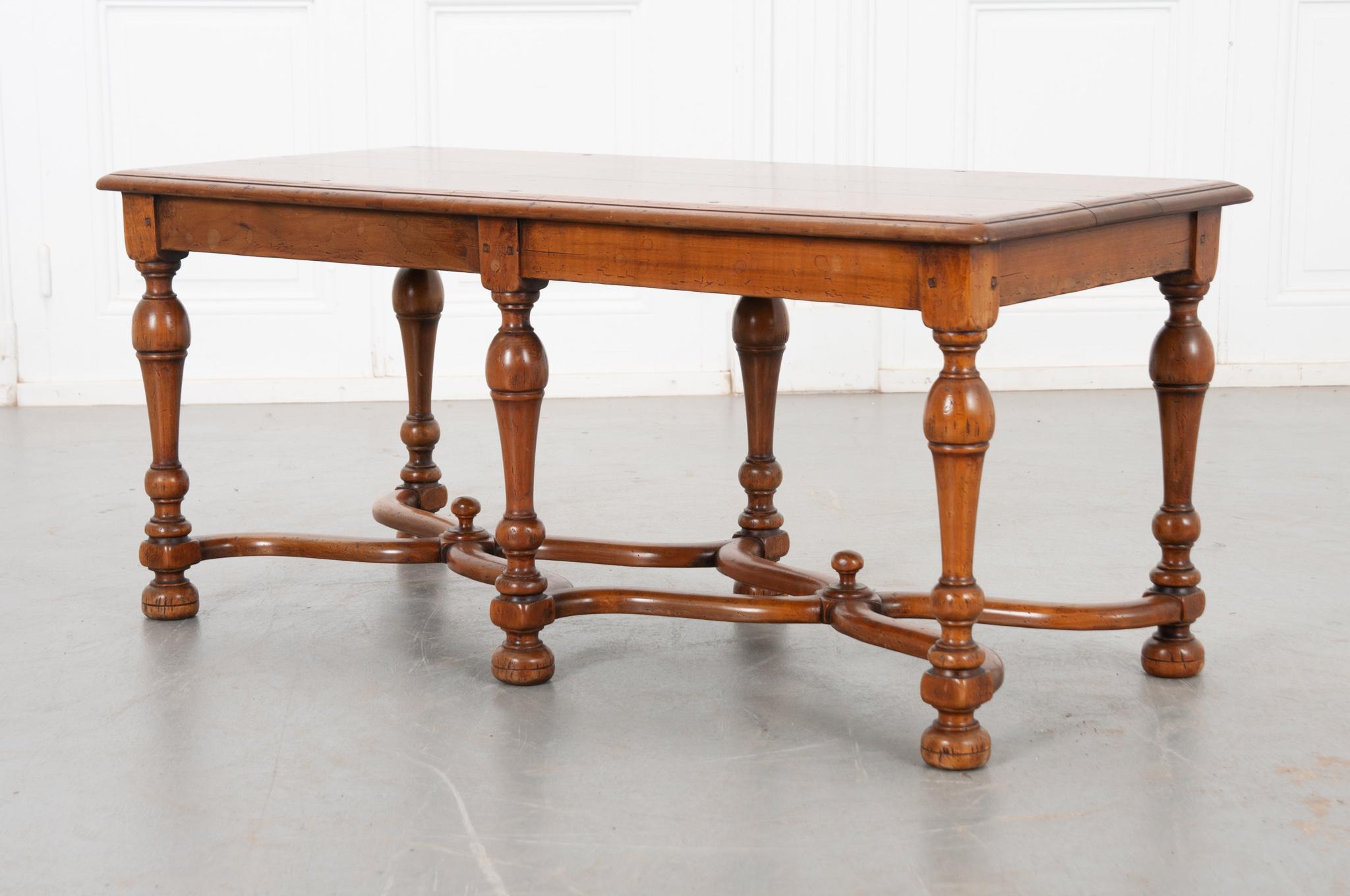 French Early 20th Century Fruitwood Low Table In Good Condition In Baton Rouge, LA