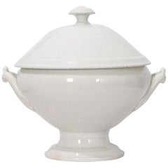 Vintage French Early 20th Century Ironstone Tureen