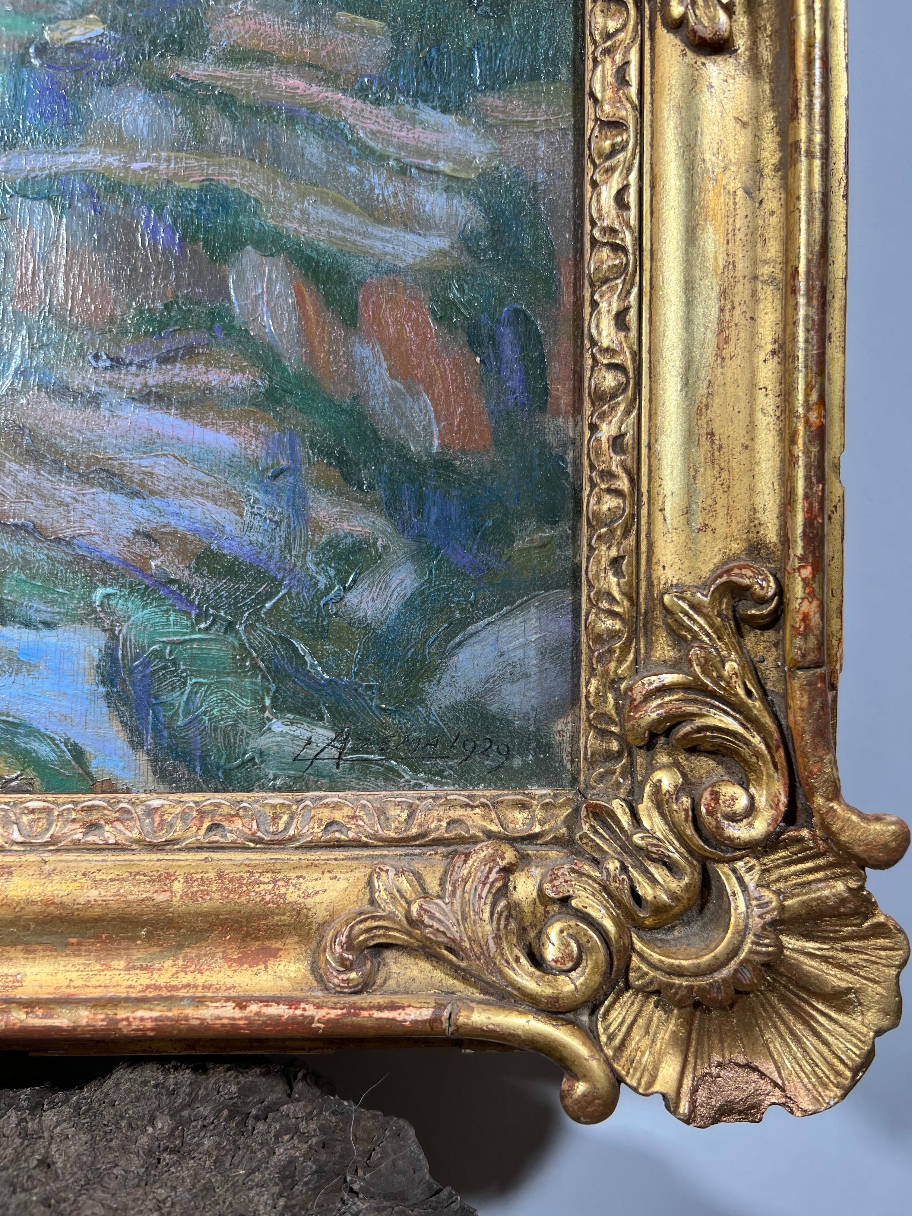 Pittura paesaggistica francese del primo Novecento in vendita 1