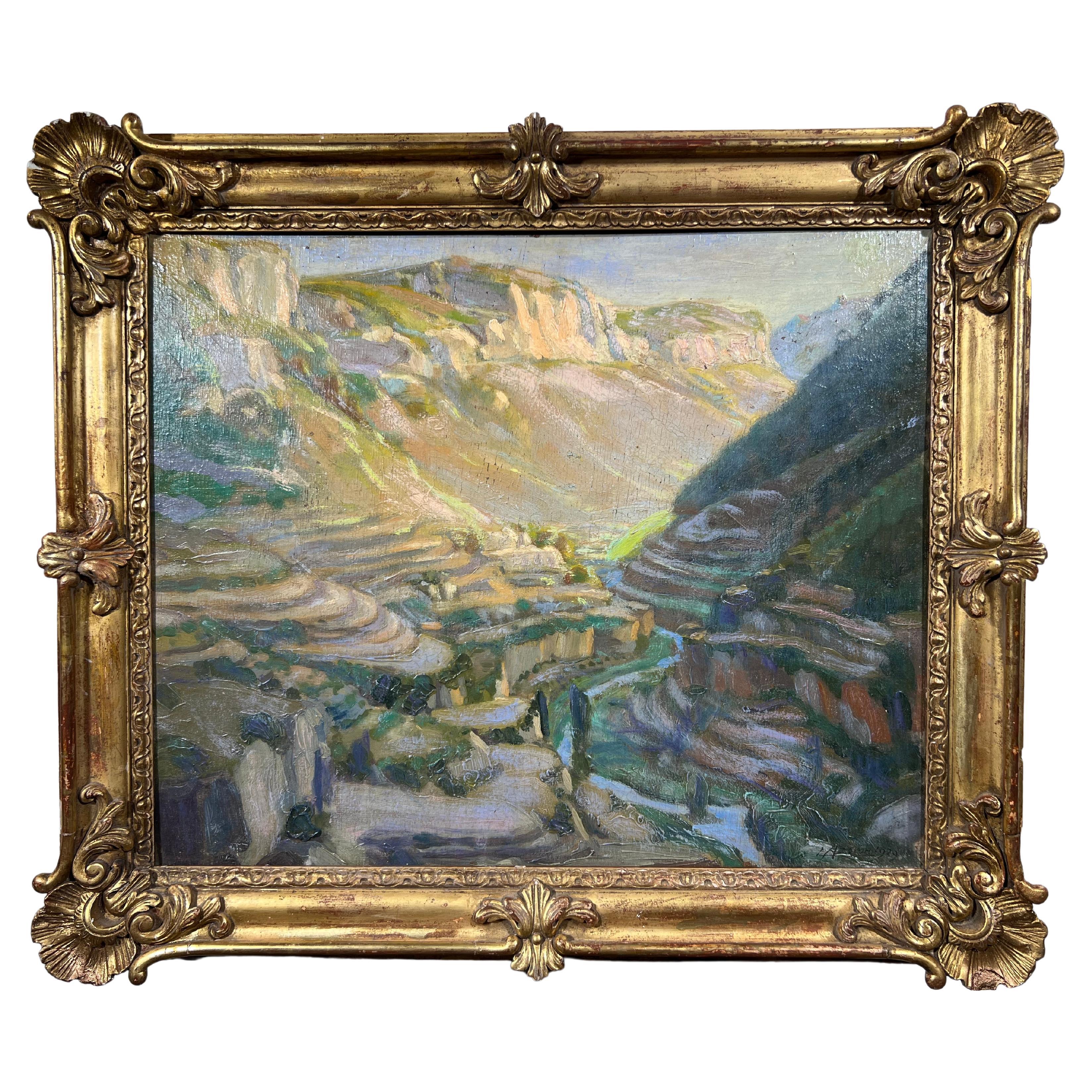 French Early 20th Century Landscape Painting
