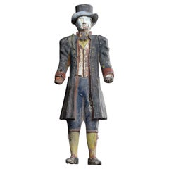 French Early 20th Century Lead Clockwork Figure