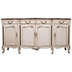 French Early 20th Century Louis XV Style Painted Enfilade