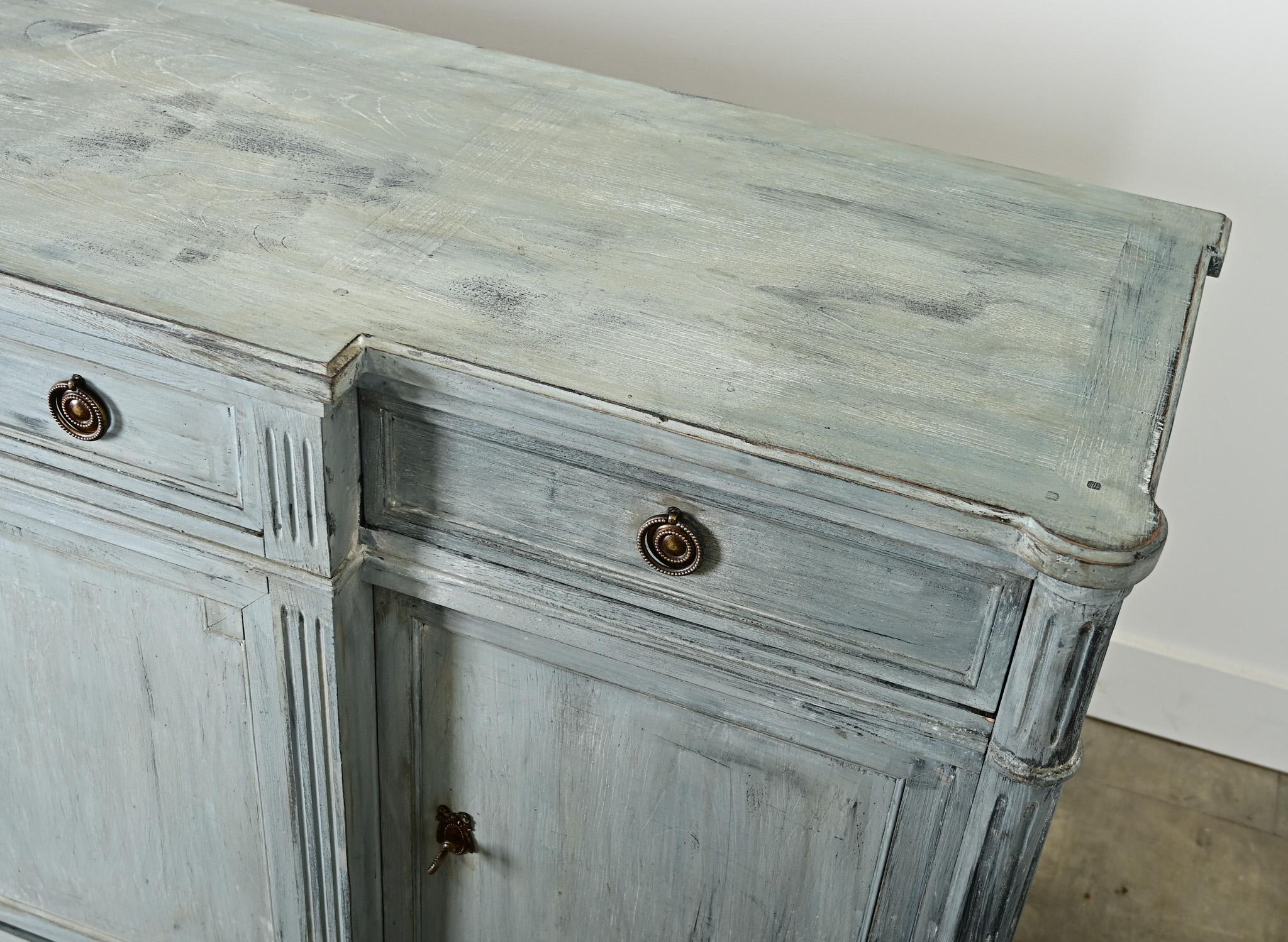 Französisch Anfang 20. Jahrhundert Mahagoni Louis XVI Stil Enfilade im Angebot 2