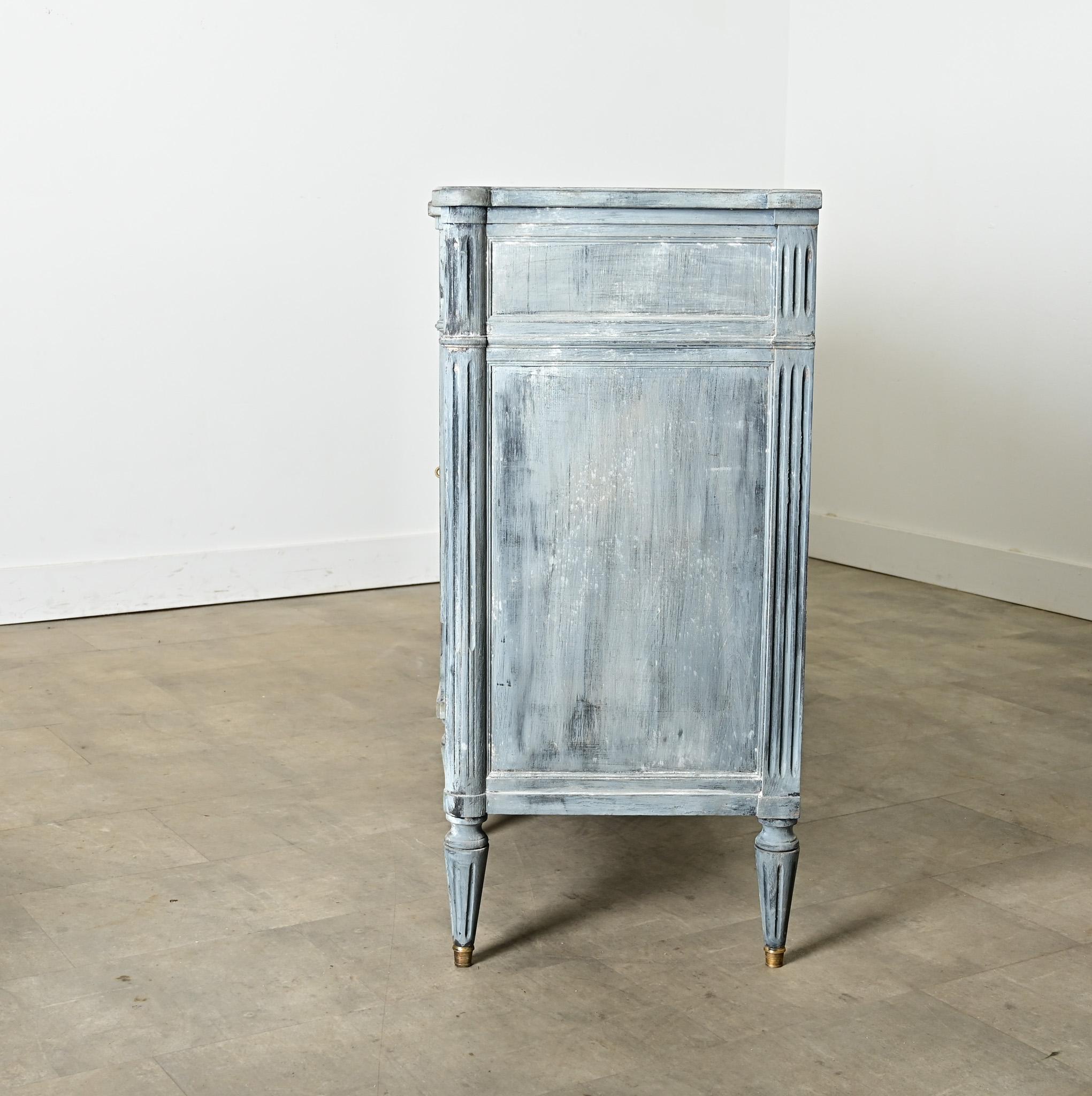 Französisch Anfang 20. Jahrhundert Mahagoni Louis XVI Stil Enfilade im Angebot 3