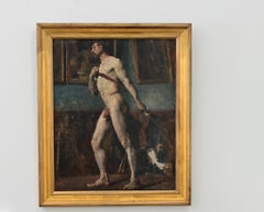 Nu masculin français du début du 20e siècle par Didier-Tourné