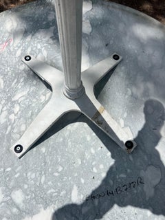 French Early 20th Century Marble Top Bistro Table