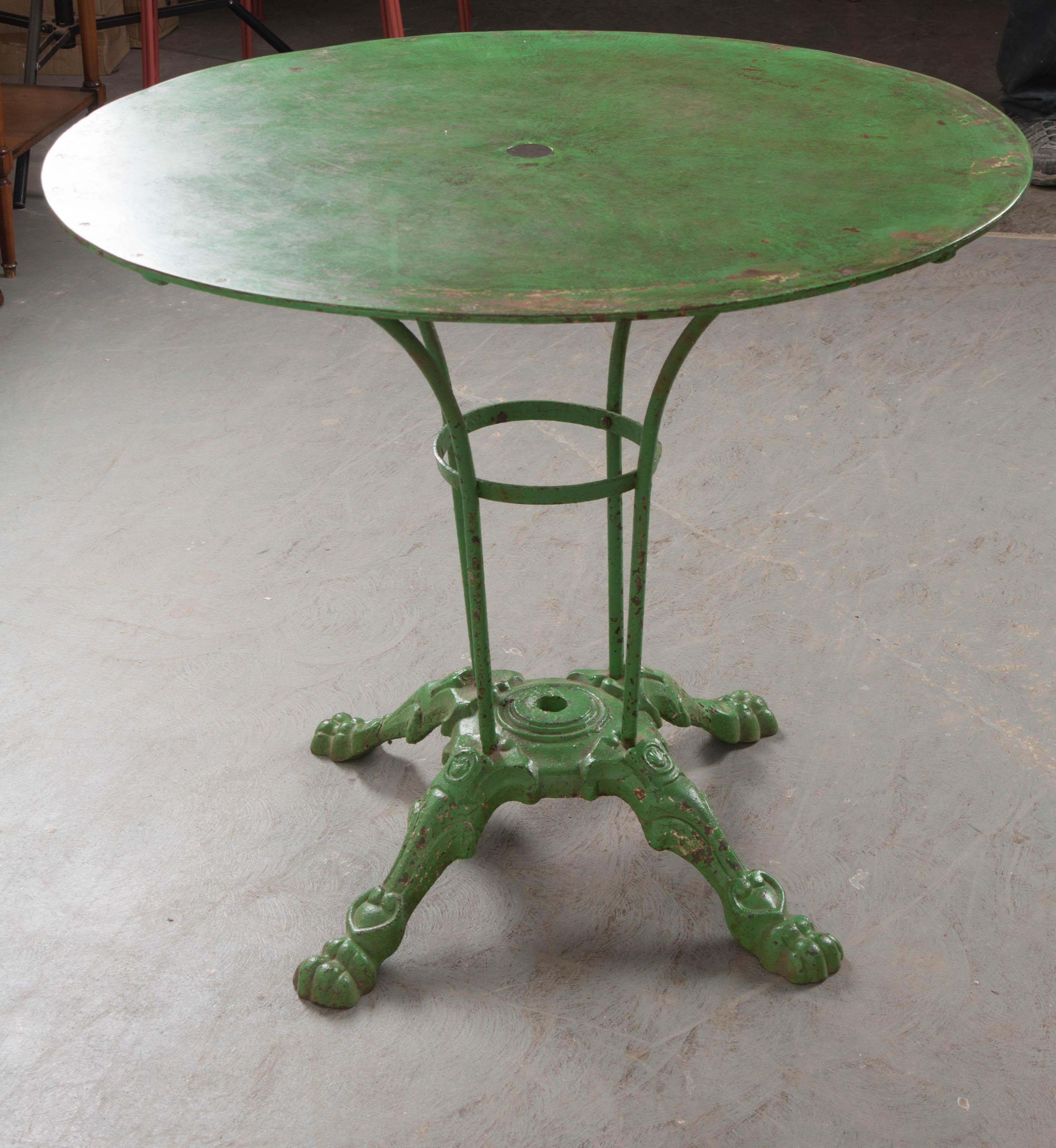 French Early 20th Century Painted Garden Table 2