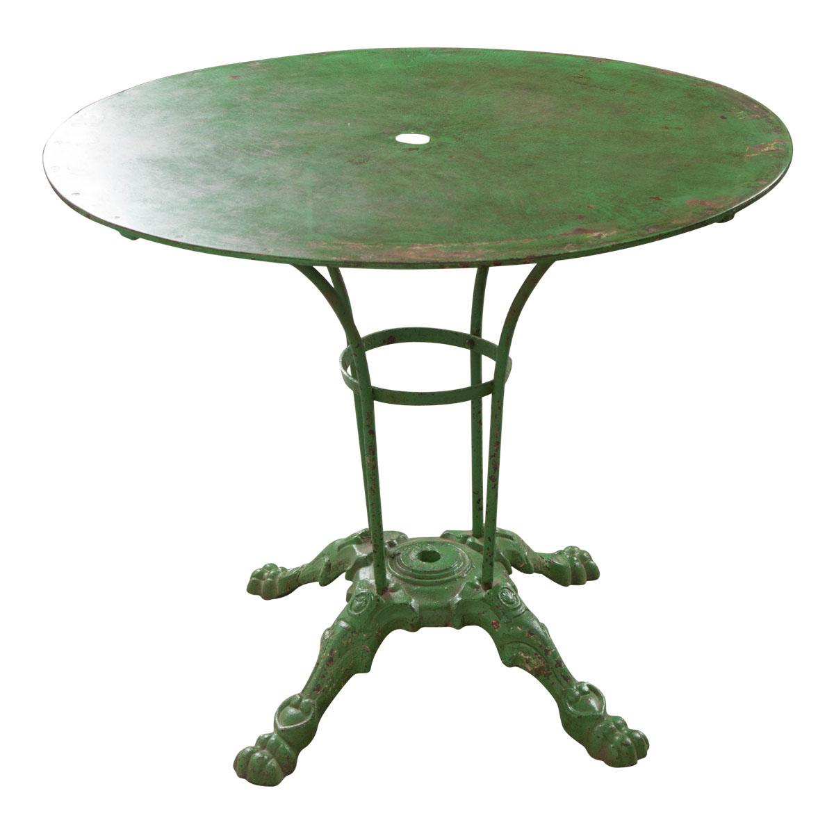 French Early 20th Century Painted Garden Table