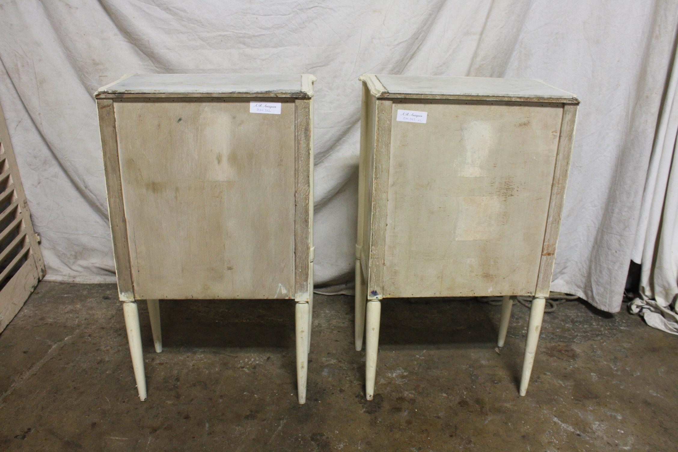 French Early 20th Century Pair of Night Stands 6