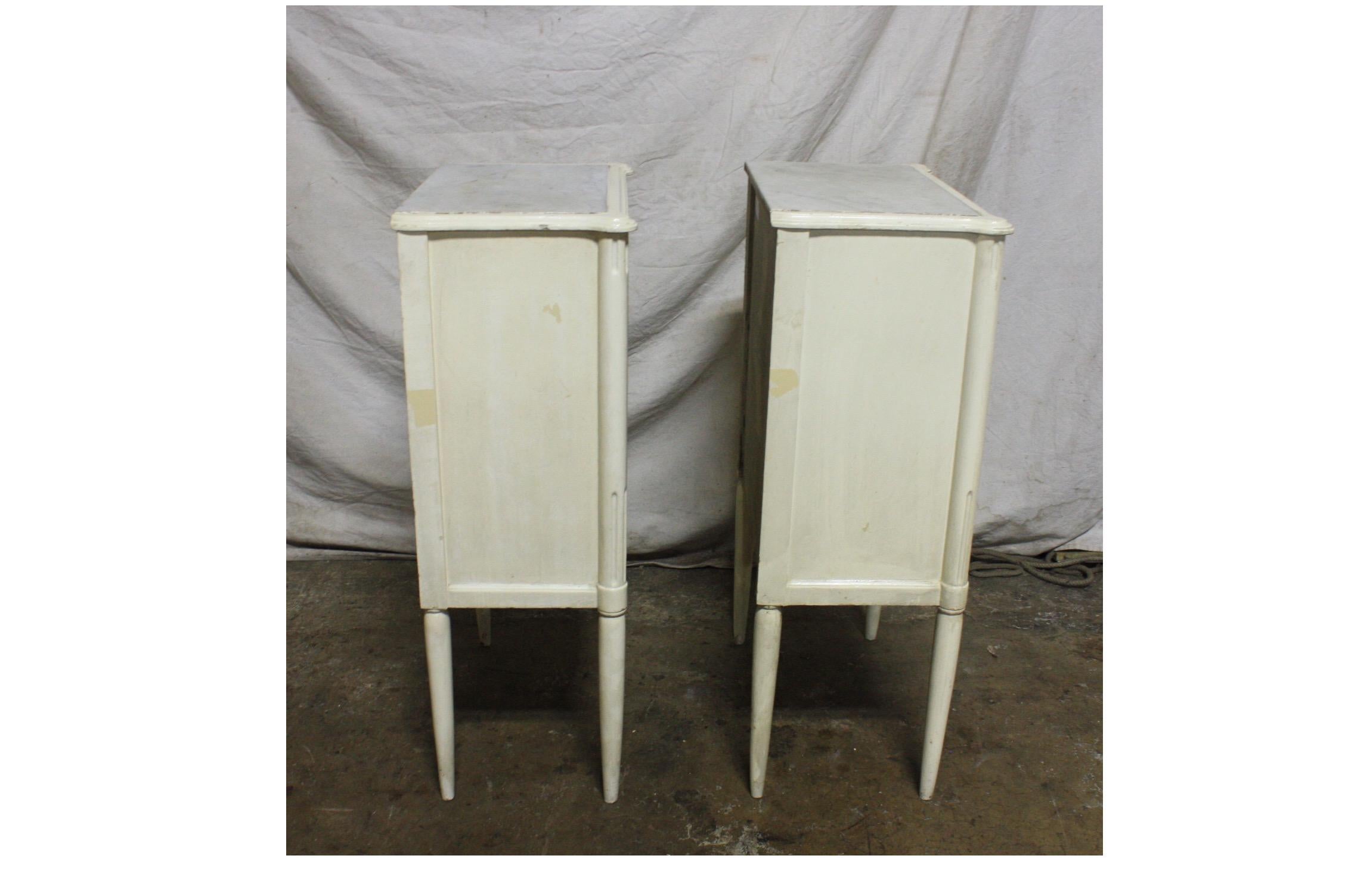 French Early 20th Century Pair of Night Stands 7