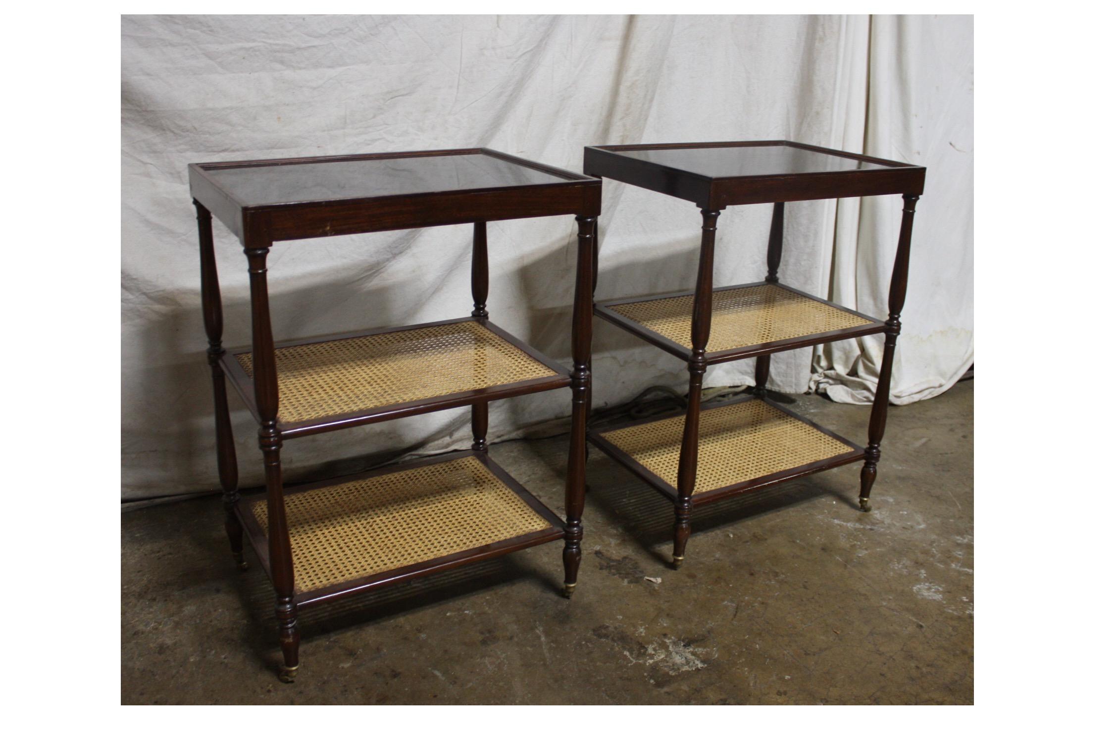 French Early 20th Century Pair of Side Tables 4