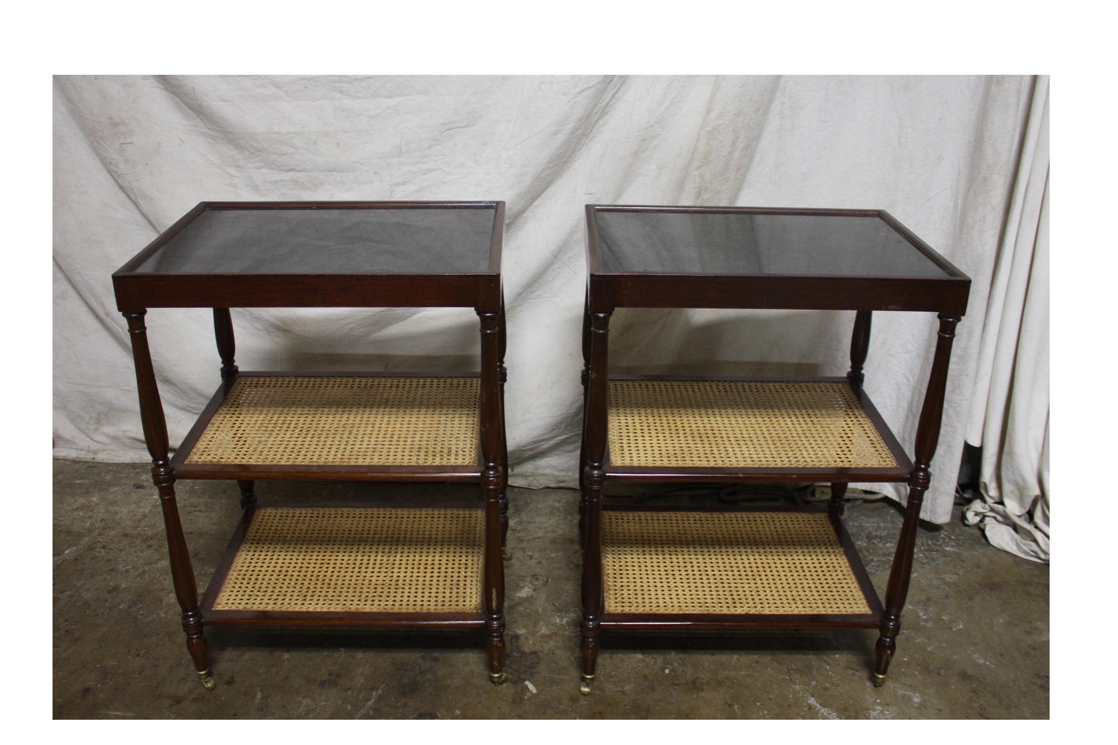 French Early 20th Century Pair of Side Tables 5