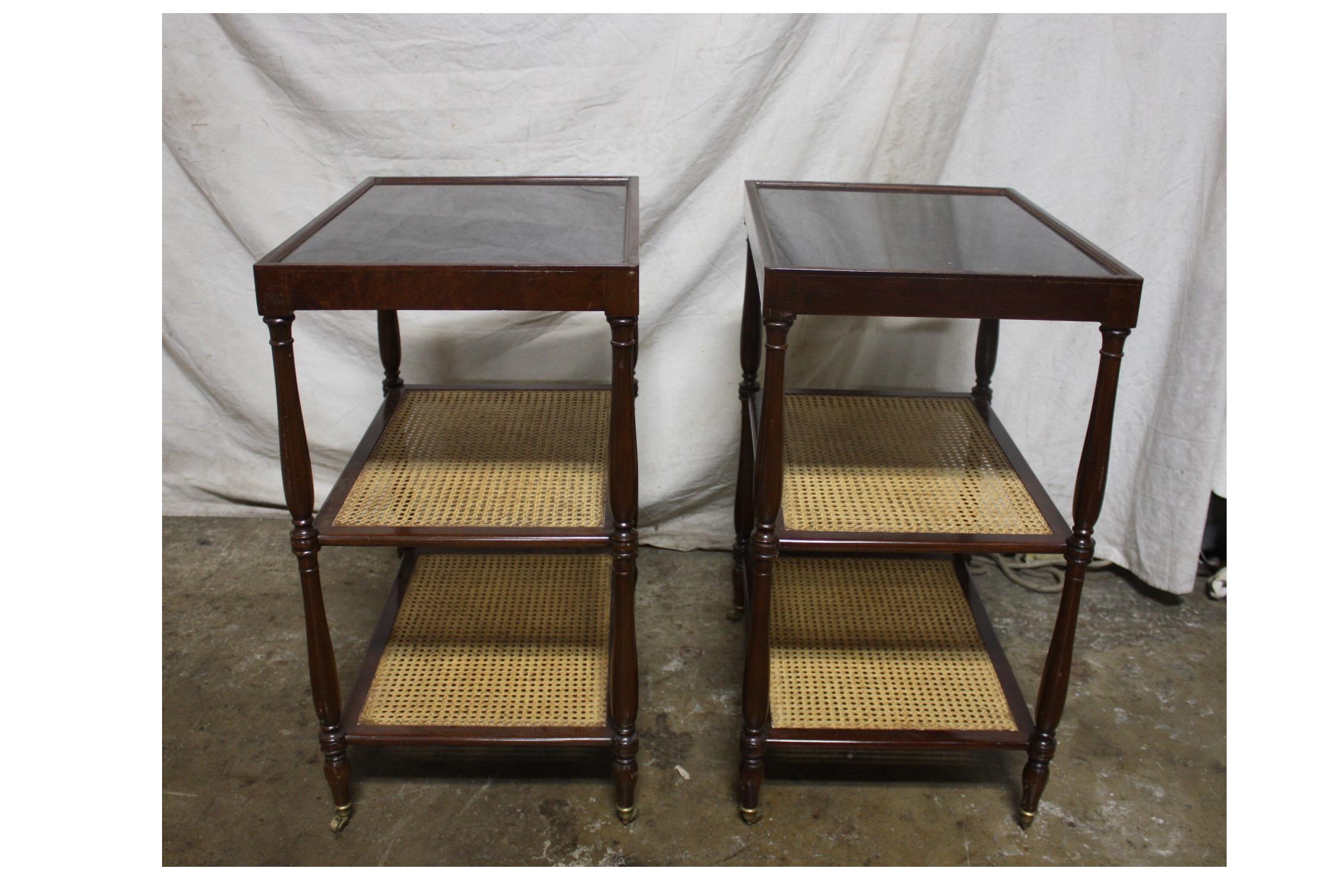 French Early 20th Century Pair of Side Tables 6