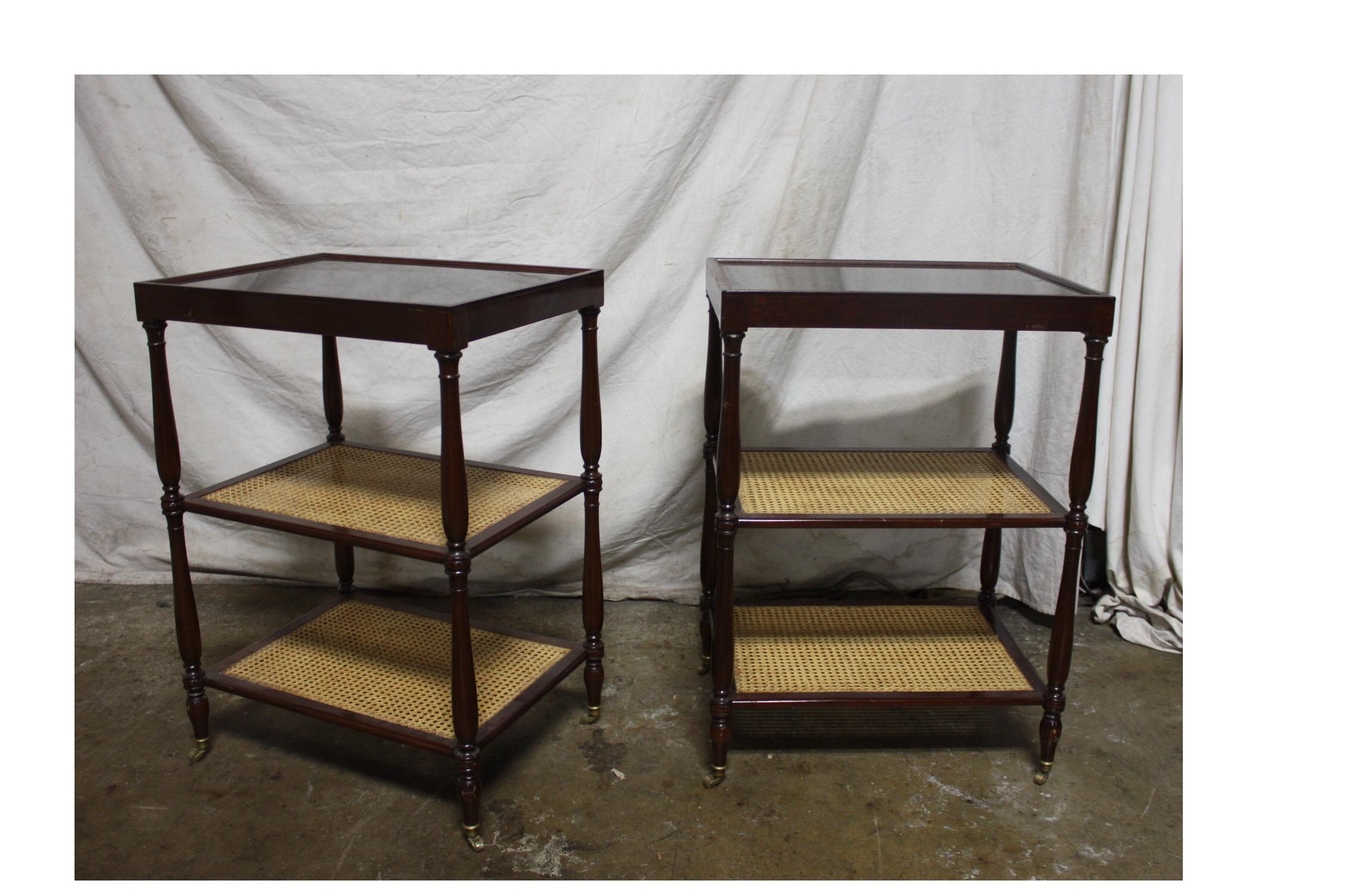 French Early 20th Century Pair of Side Tables 7