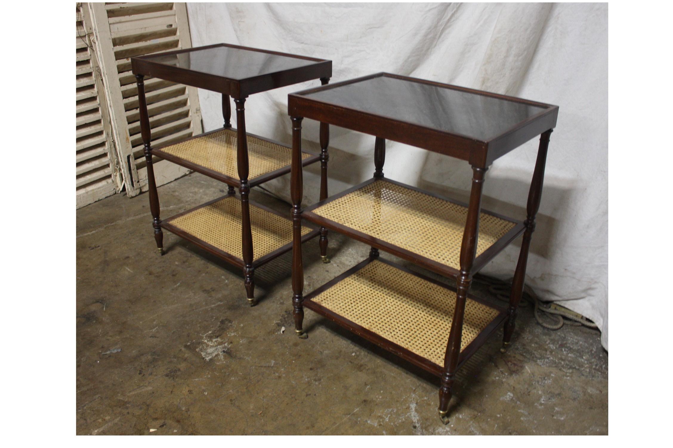 French Early 20th Century Pair of Side Tables 2