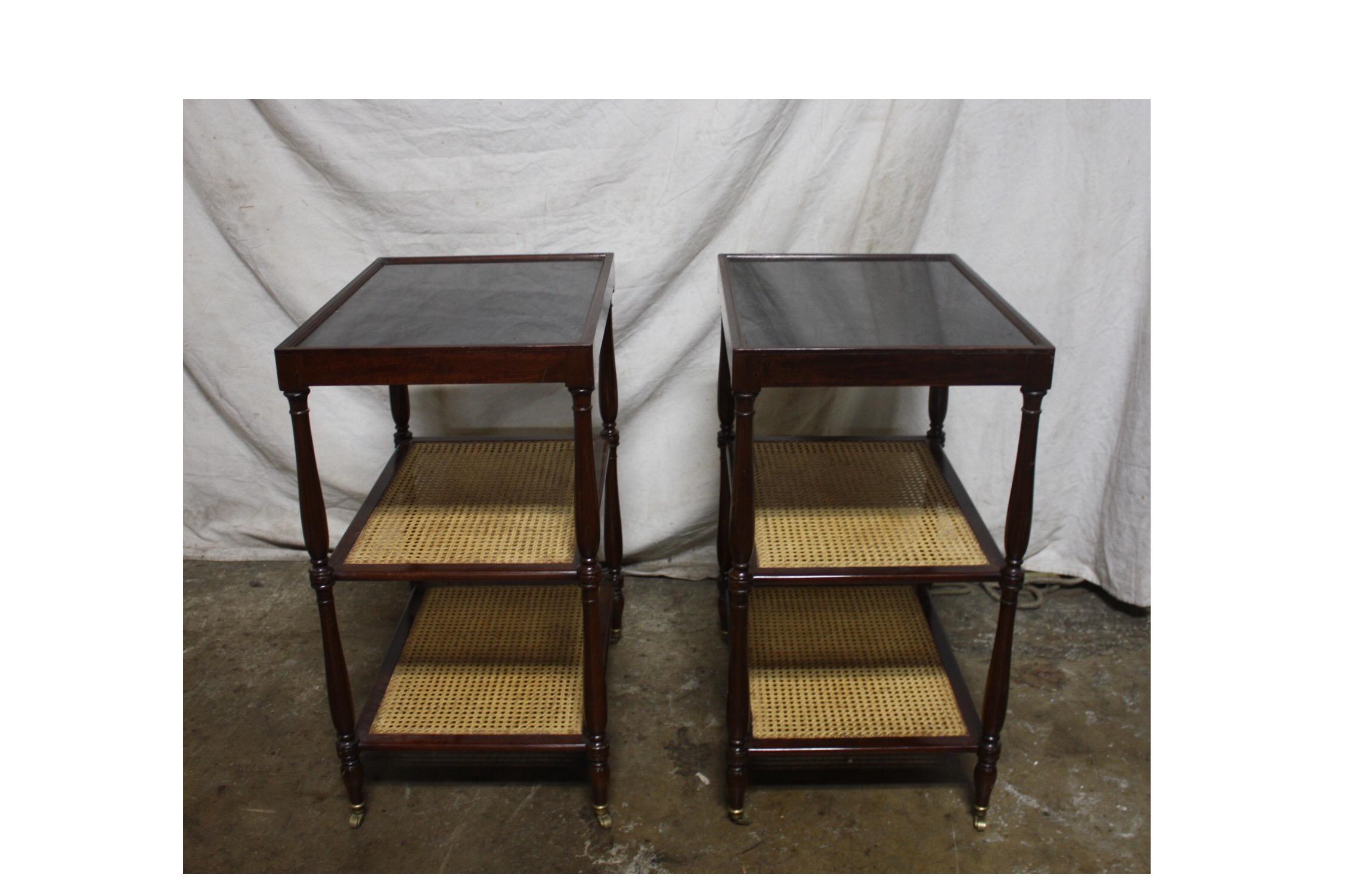 French Early 20th Century Pair of Side Tables 3