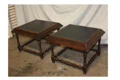 French Early 20th Century Pair of Sofa Tables