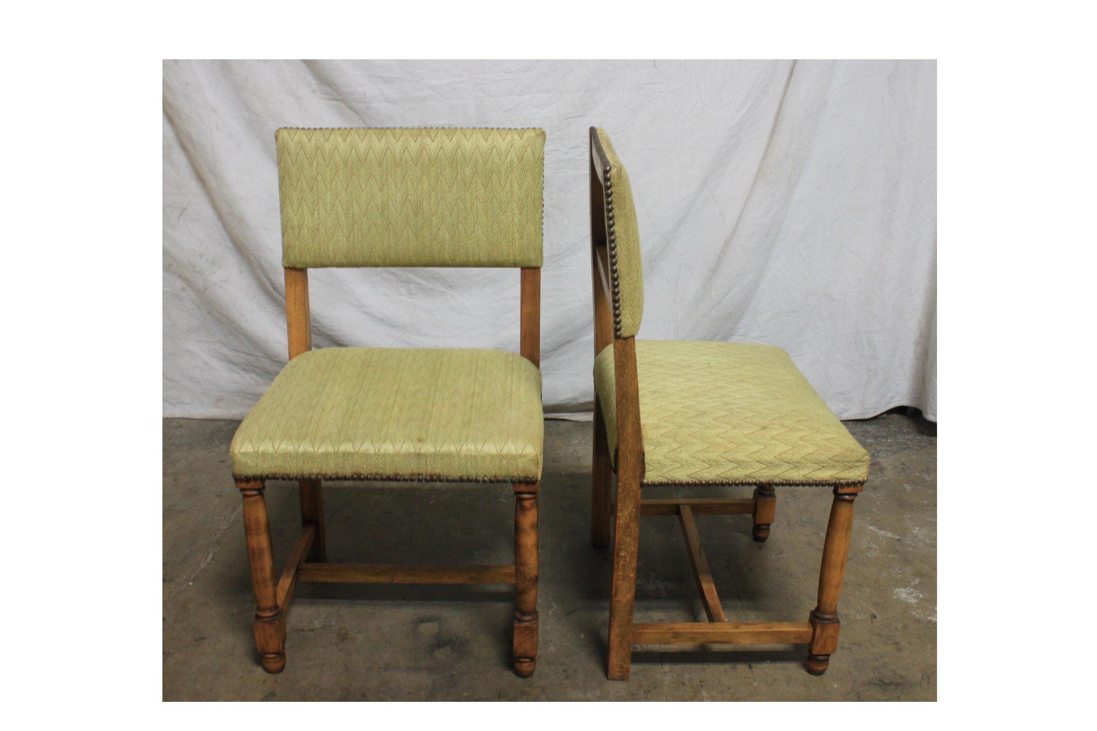 French Early 20th Century Set of Dining Chairs and Armchairs 10