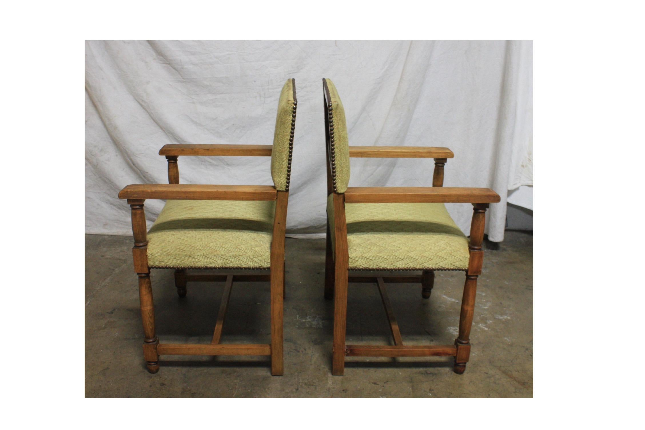 French Early 20th Century Set of Dining Chairs and Armchairs 3