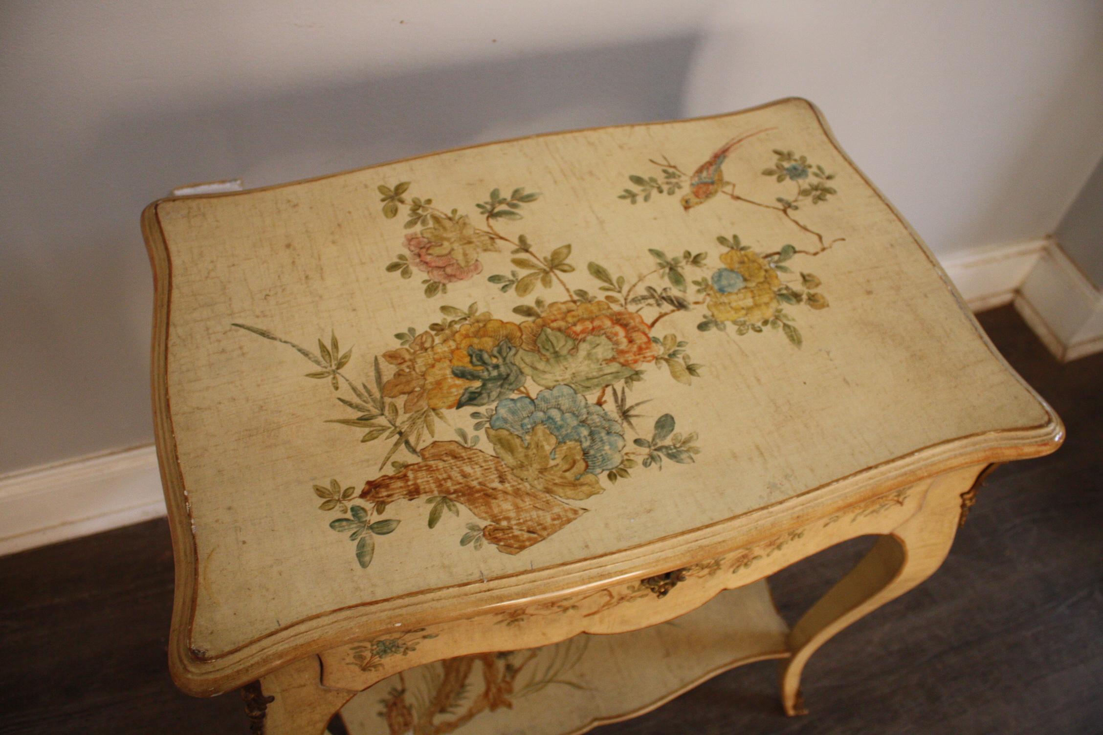 Louis XV French Early 20th Century Side Table