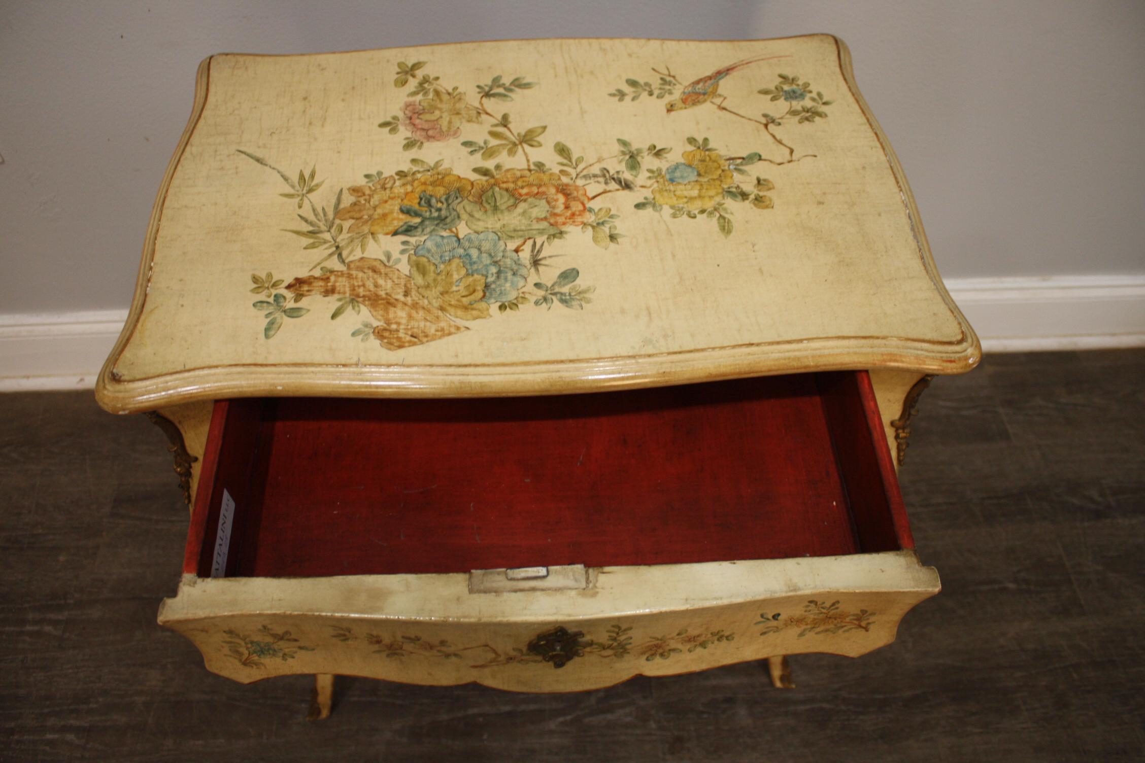 French Early 20th Century Side Table In Good Condition In Stockbridge, GA