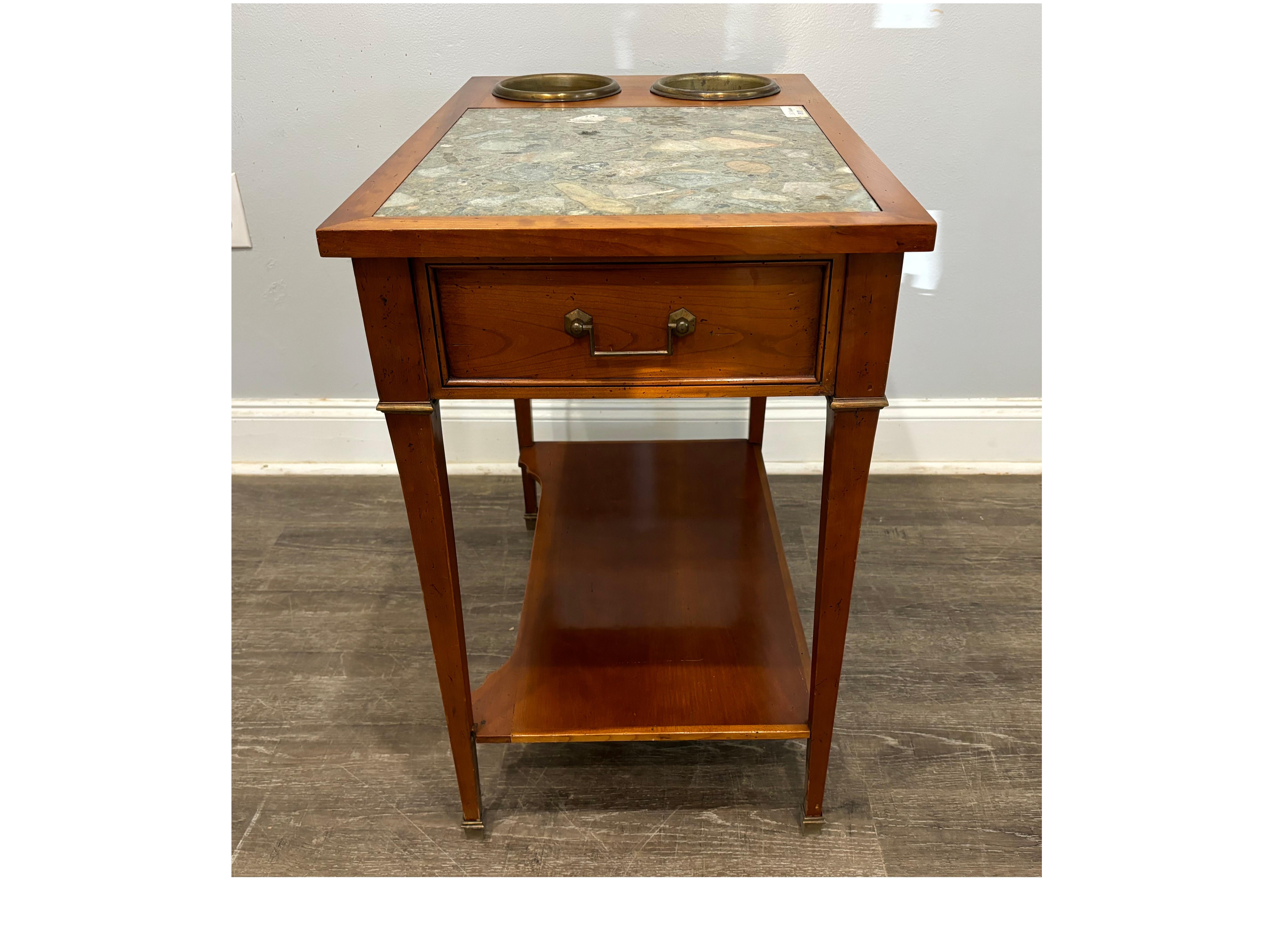 Mesa Rafraichissoir francesa de principios del siglo XX en venta 3