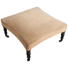 French Early 20th Century Upholstered Ottoman