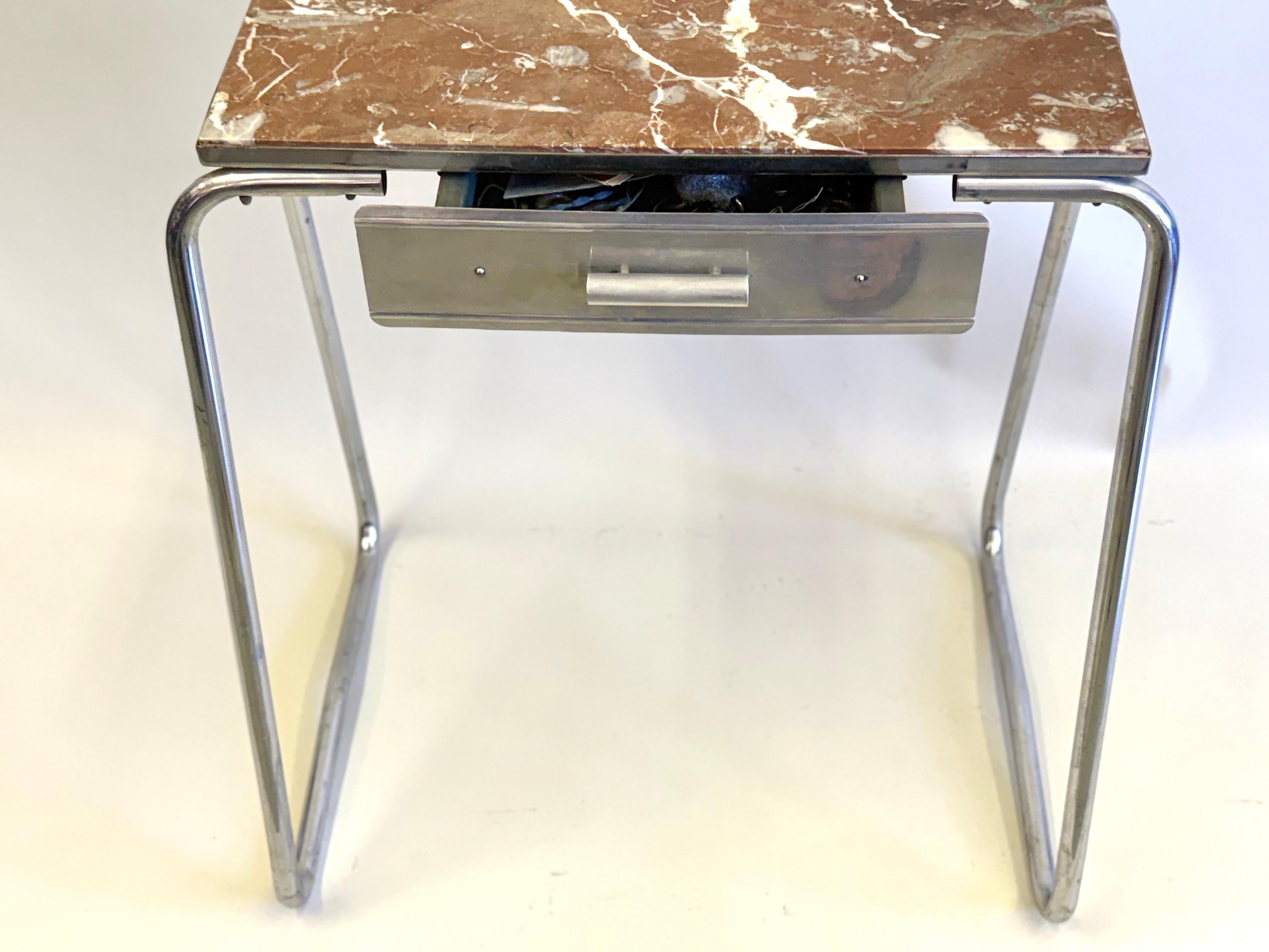 Mid-Century Modern French Early Modern Console / Vanity /Desk /Writing Table, Robert Mallet-Stevens For Sale