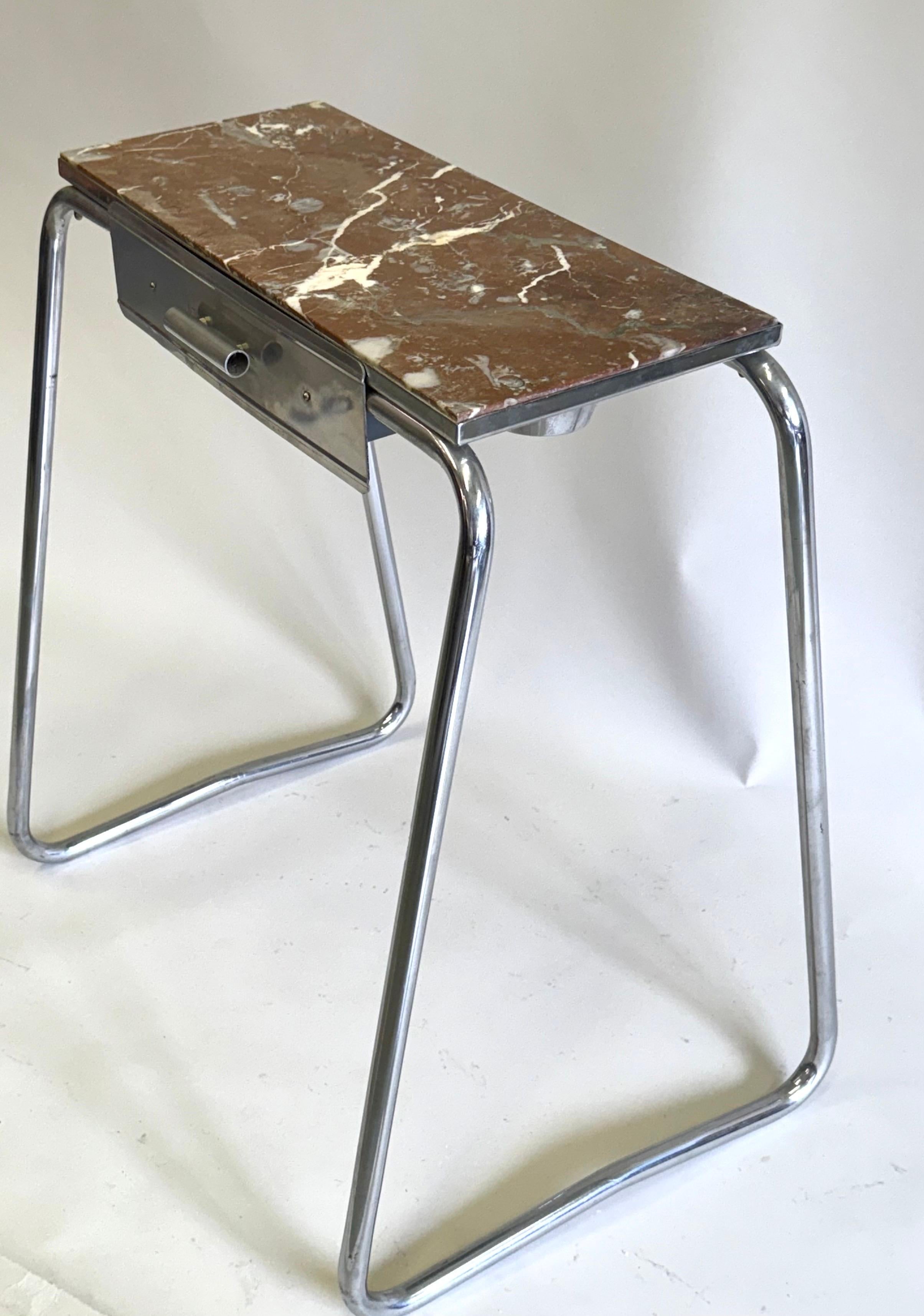 20th Century French Early Modern Console / Vanity /Desk /Writing Table, Robert Mallet-Stevens For Sale