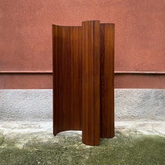 French Early 20th Century Self-Supporting Wooden Screen by Baumann, 1920s
