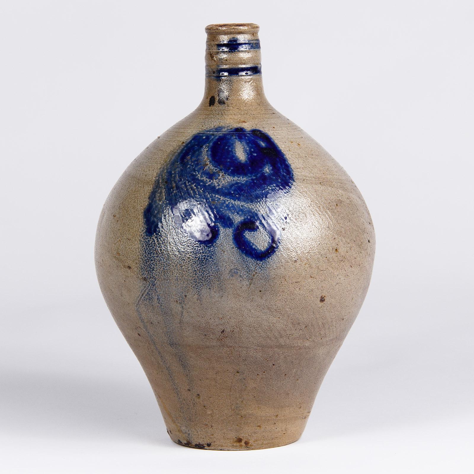 French Earthenware Cruche from Alsace Region, 1920s 6