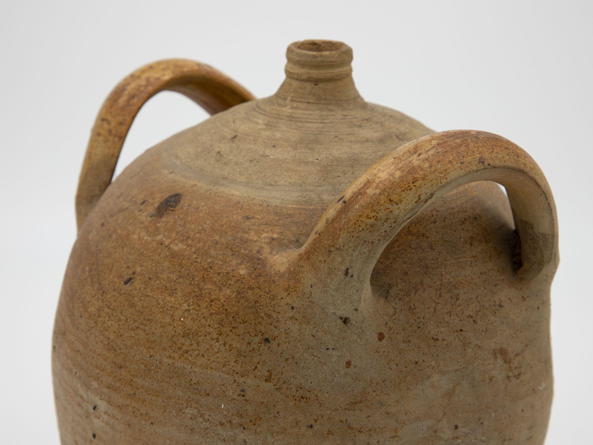 French Earthenware Jug, Late 19th Century For Sale 2