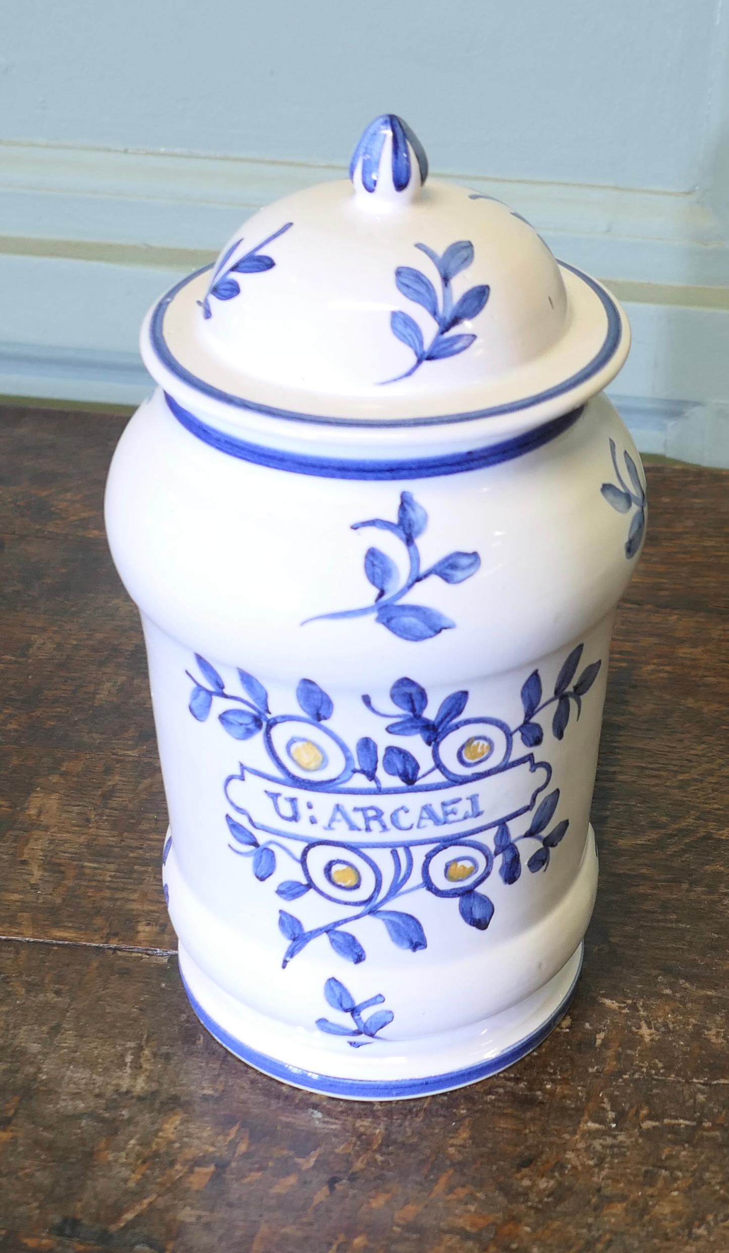 Vaso da farmacia in terracotta francese In condizioni buone in vendita a Godshill, Isle of Wight