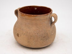 French Earthenware Vase or Vessel, Early 20th Century