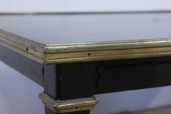 French Ebony Low Cocktail Table