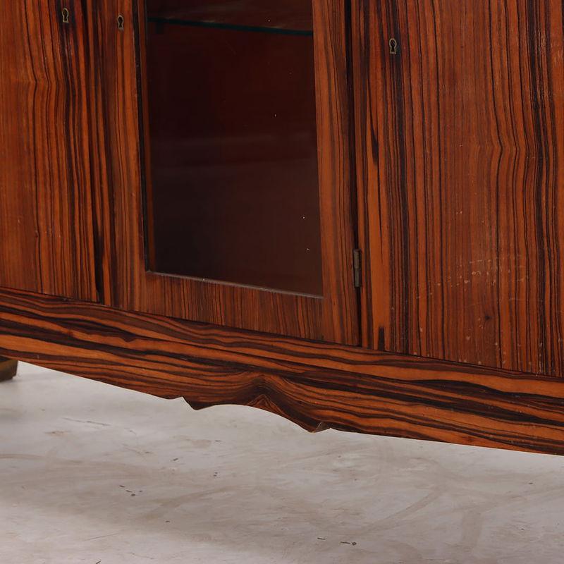 French Ebony Macassar Art Deco Sideboard For Sale 2