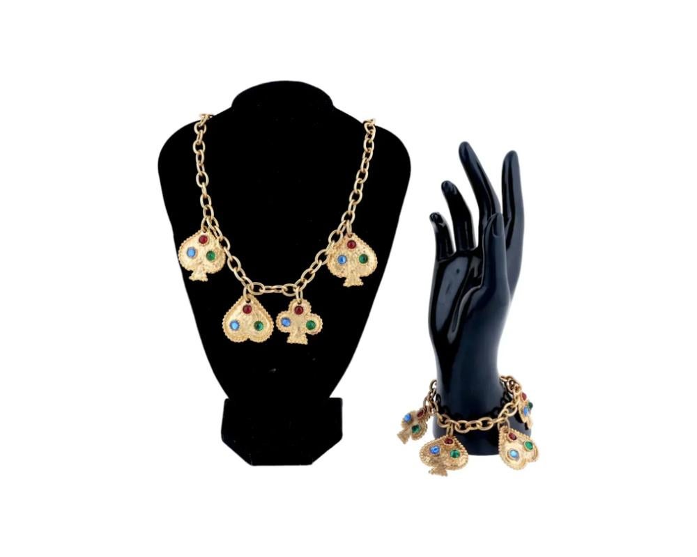 French Edouard Rambaud Necklace And Bracelet Set 1