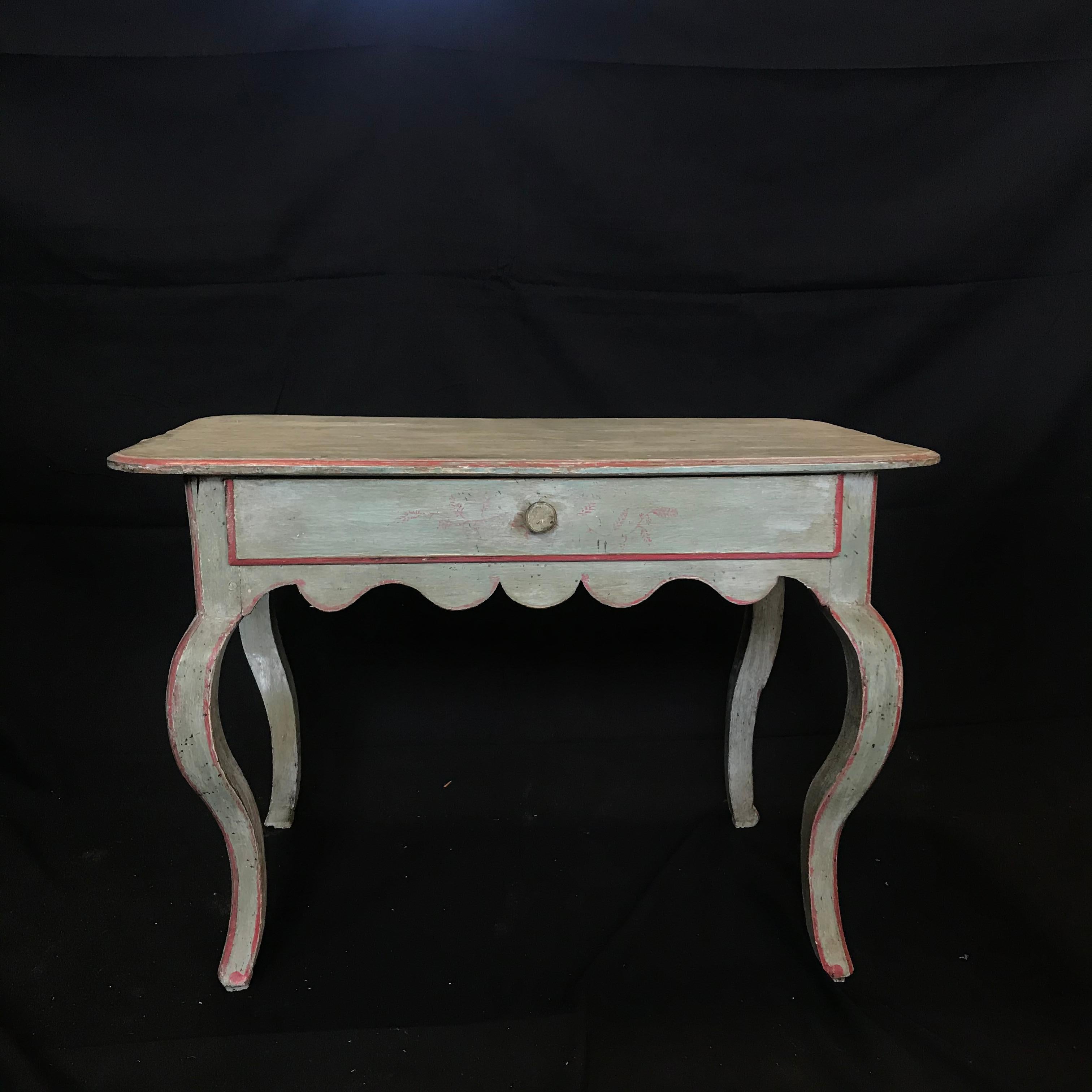 french country side table