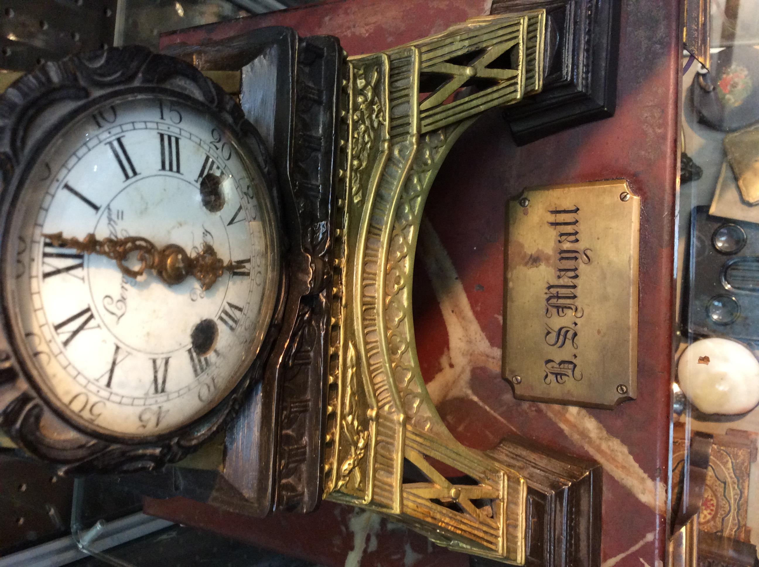 19th Century French Bronze Eiffel Tower Clock In Good Condition For Sale In London, Nottinghill