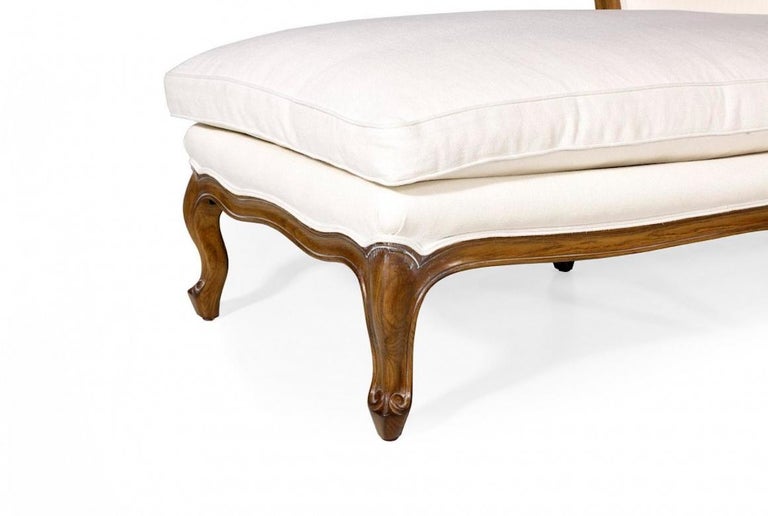 French Eléonore Louis XV Chaise Lounge, 20th Century For Sale at 1stDibs